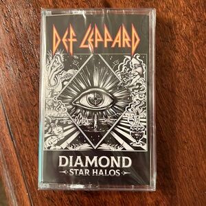 Def Leppard Diamond Stars Halo tape